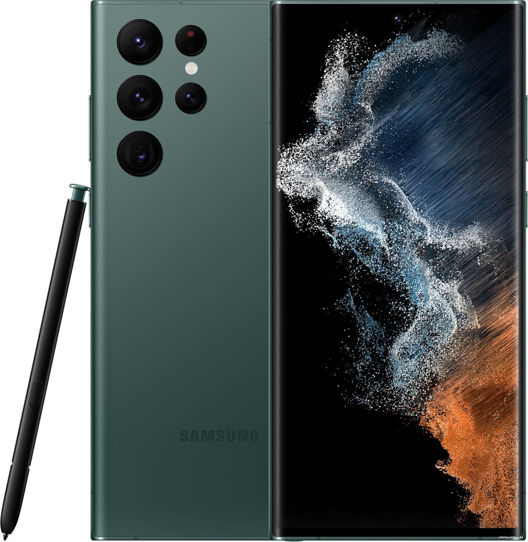 Galaxy S22 Ultra 5G SM-S908B/DS 8GB/128GB (зеленый)