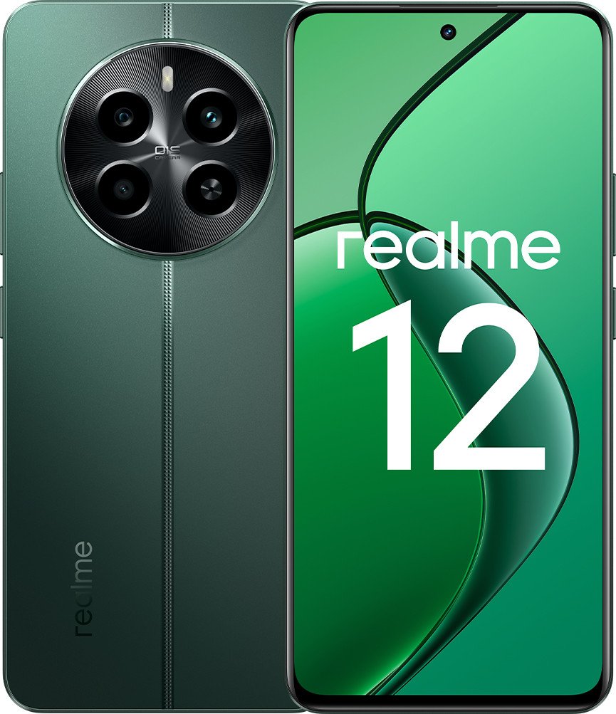 12 RMX3871 8GB/128GB международная версия (зеленый малахит)